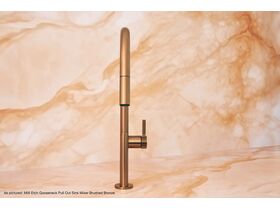 In Situ - Milli Etch Gooseneck Pull Out Sink Mixer Brushed Bronze