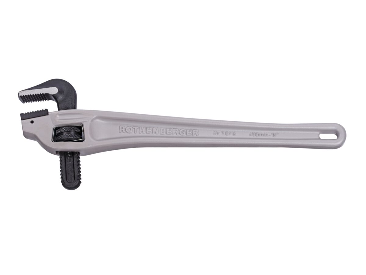 Rothenberger Aluminium 90 deg C Pipe Wrench 18"