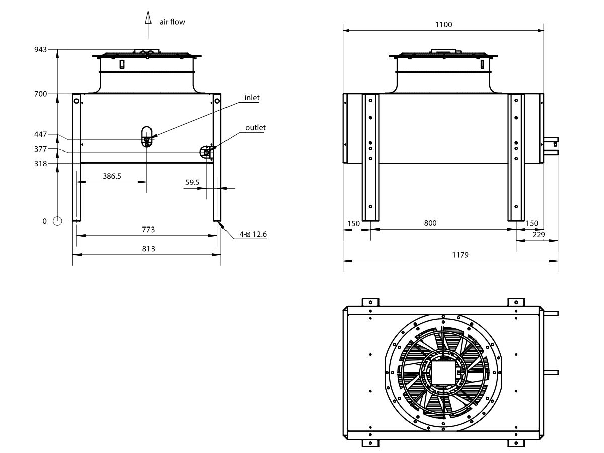 Cabero Remote Condenser ACH053A1-0.8-18NZ-D