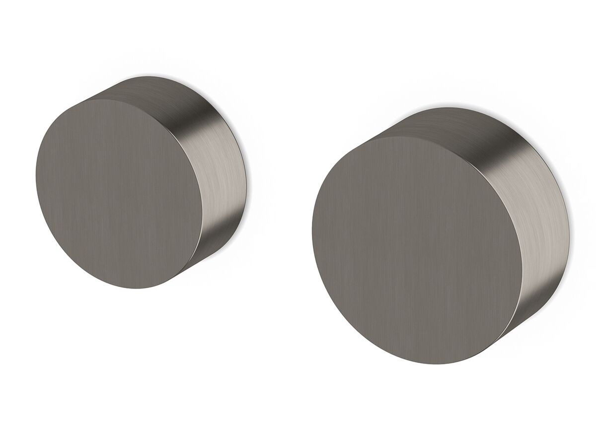 Sussex Pure Progressive Mixer Tap Diverter System Right Hand PVD Brushed Gunmetal