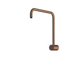 Sussex Pure Hi-Rise Shower Square Arm Only PVD Brushed Bronze