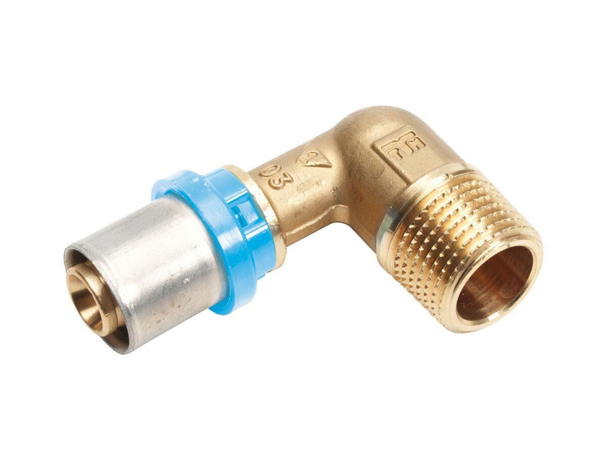 Duopex Water Crimp Male Elbow