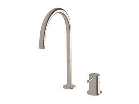Hero - Sussex Scala Nova Basin Sink Hob Mixer Set PVD Brushed Nickel (6 Star) Lead Free