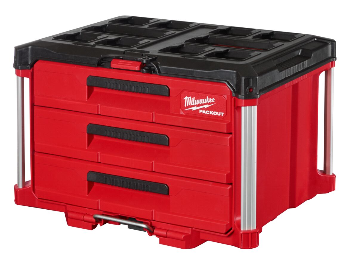 Milwaukee PACKOUT 3-Drawer Tool Box