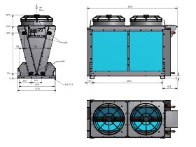 Cabero V-Shape Condenser ACW097A2.2/2N-EC