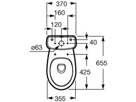Victoria Close Coupled Toilet Suite S Trap with Soft Close Seat White/ Chrome (4 Star)