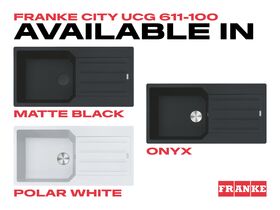 Franke City Fragranite Single Bowl with Drainer Inset Sink Colour Swatch