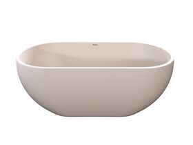 Supporting Image - Omvivo Villa Freestanding Bath 1725 x 820mm Island Sand - Front