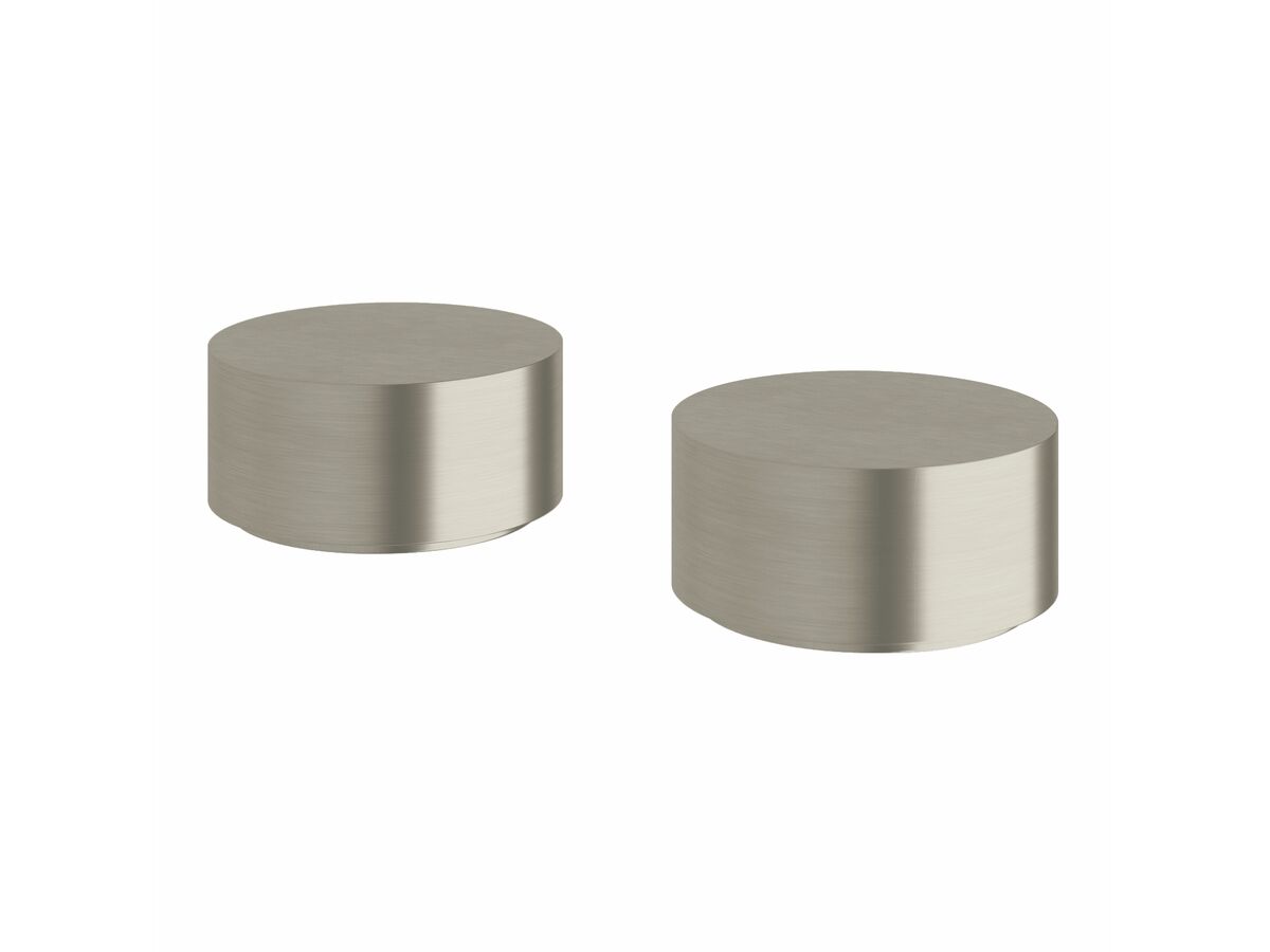 Sussex Pure Basin Top Assembly Taps PVD Brushed Nickel