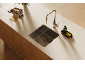 In Situ - Memo Oscar Inset/Undermount Single Bowl Sink 400mm Overflow No Taphole - Undermount