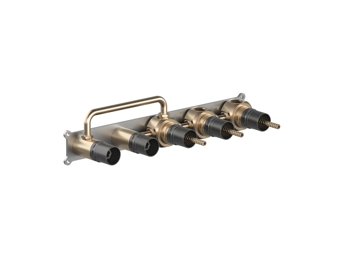 Hero - Faucet Strommen Vara Wall Set System Inwall Body Lead Free