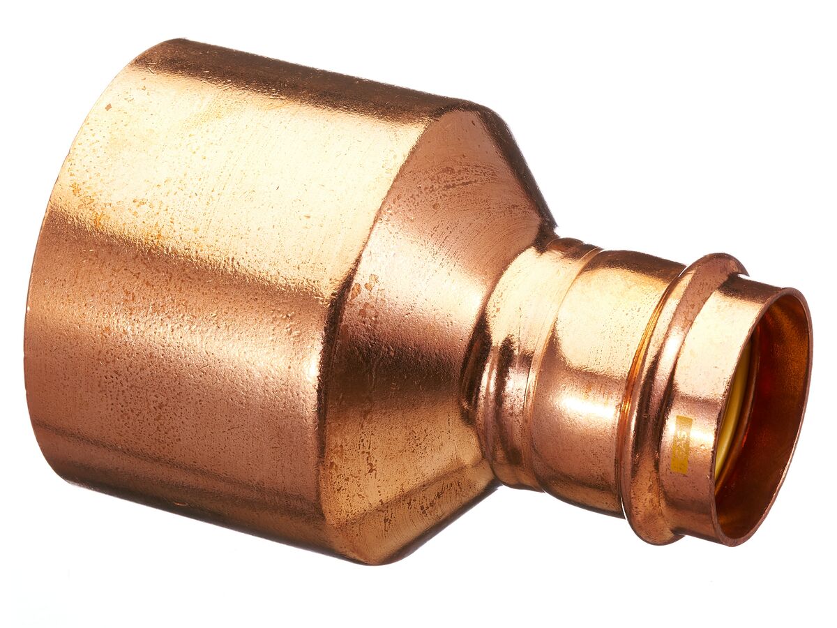 >B< Press Gas Fitting Reducer 100mm x 50mm
