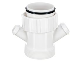 Dura Trap Extension with Overflow 50mm x 60mm