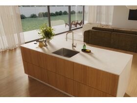 In Situ - Memo Oscar Inset/Undermount Extended Single Bowl Sink 500mm Overflow No Taphole - Undermount