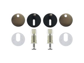 Supporting Image 2  - Kado Lussi Rimless Soft Close Quick Release Seat White Hinge base parts