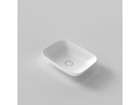 In Situ - Caroma Forma II 500mm Above Counter Basin No Taphole Matte White