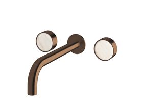 Supporting Image - Sussex Pure Elemental Bath Set 250mm PVD Brushed Bronze with Aurora Insert
