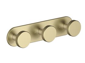 Supporting Image - Faucet Strommen Vara Disc Wall Top Assembly with Diverter Trimset Brushed Admiralty Brass Lead Free