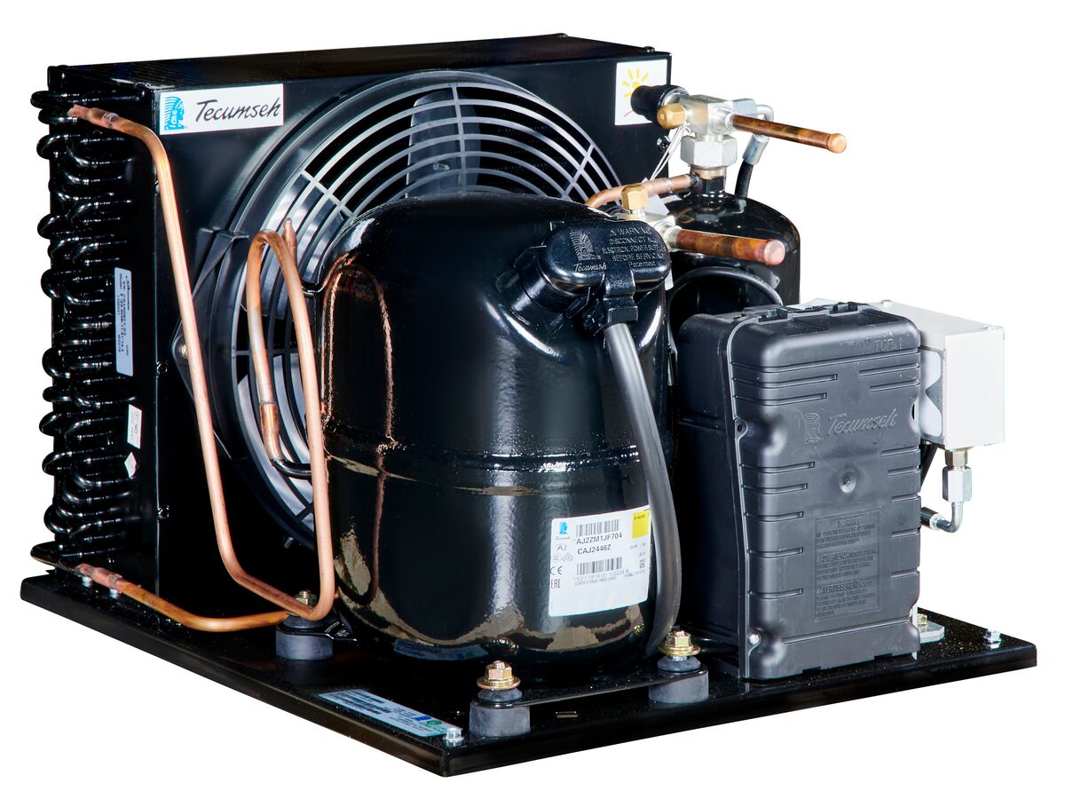 Tecumseh AJ2 HTA Condensing Unit 3/4HP R404 LBP CAJT2446ZBR-FZ-1 with Pressure Control