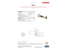 Specification Sheet - Faucet Strommen Vara Fin Shower Mixer Tap Trimset Discovery Bronze Lead Free