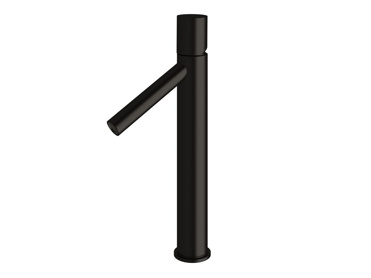 Sussex Pure Extended Basin Mixer Tap PVD Matte Black (6 Star)