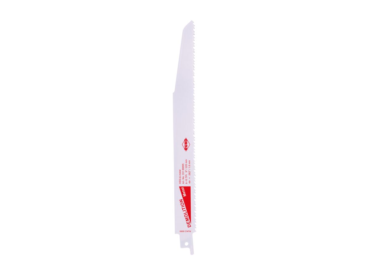 Ruko Reciprocating Blade Demolition - 225mm (5 pack)