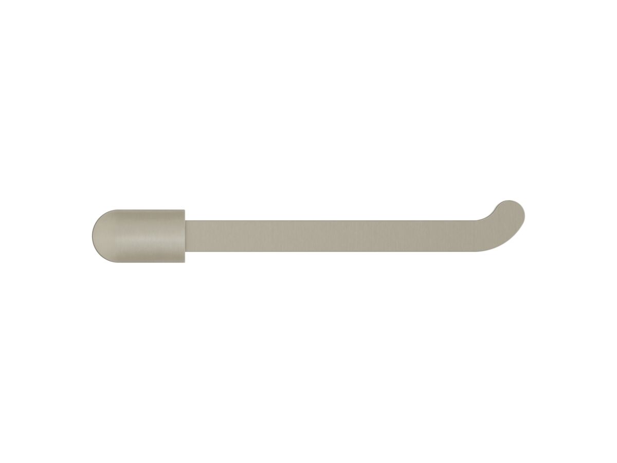 Supporting Image 2 - Mizu Soothe Toilet Roll Holder Brushed Nickel - Front