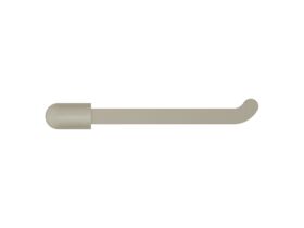Supporting Image 2 - Mizu Soothe Toilet Roll Holder Brushed Nickel - Front