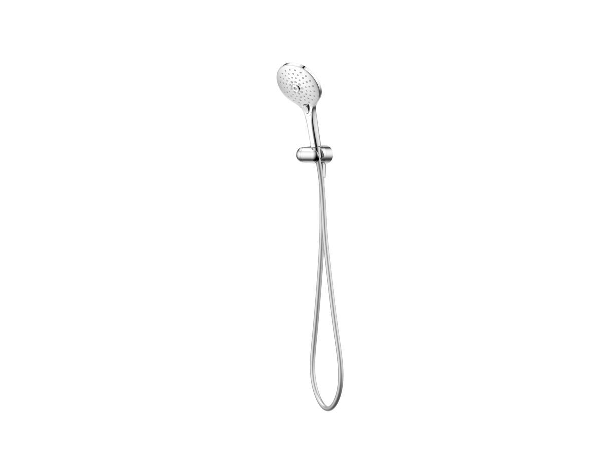 Posh Domaine Handshower with Wall Bracket 3 Functions Chrome (4 Star)