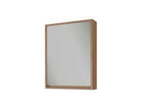 Supporting Image - Kado Aspect 600mm Mirror Cabinet One Door - Boston Oak Side