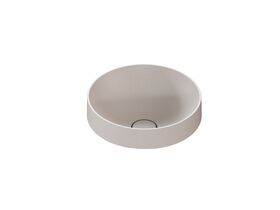 Hero - Omvivo Villa Thin Edge Round Semi Inset Basin 360mm Island Sand