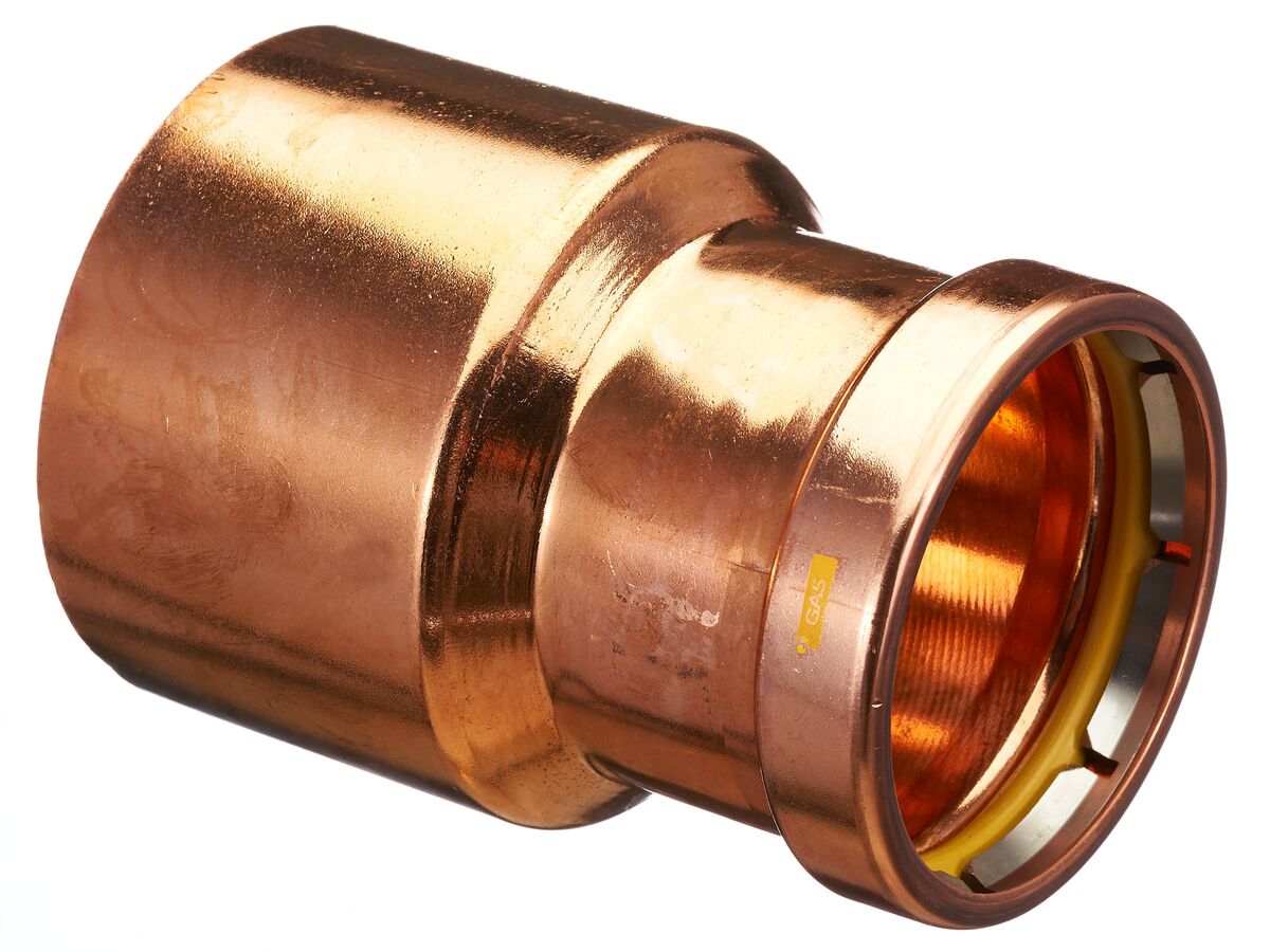 >B< Press Gas Fitting Reducer 100mm x 80mm