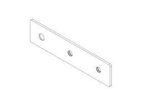 Hero - Milli Etch Wall Set Backplate Assembly Matte Black
