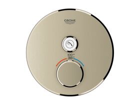 Hero - GROHE Smart Control Thermostatic Mixer 1 Button Brushed Nickel