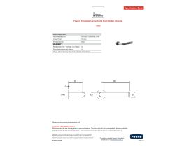 Specification Sheet - Faucet Strommen Vara Toilet Roll Holder Chrome