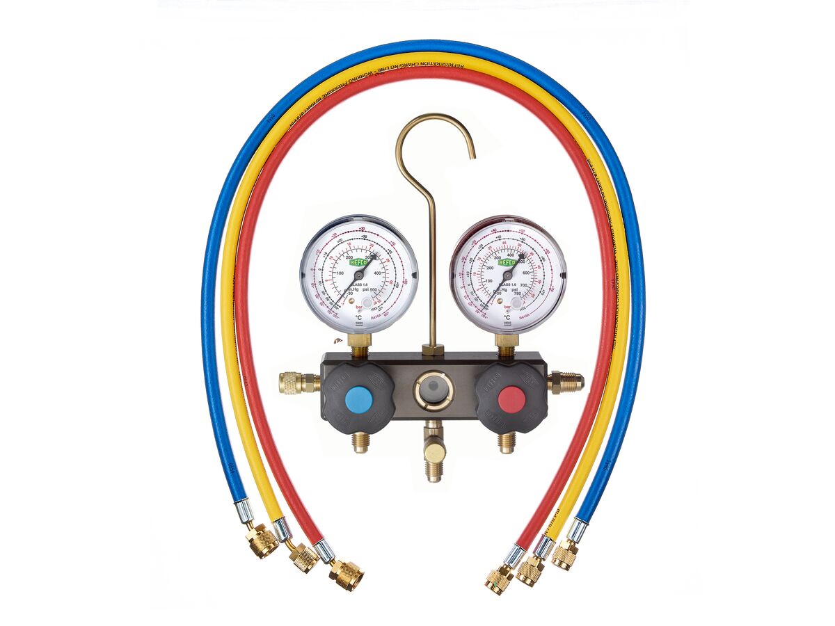 Refco Manifold Set 2 Way BM2-3-KPA-R410A