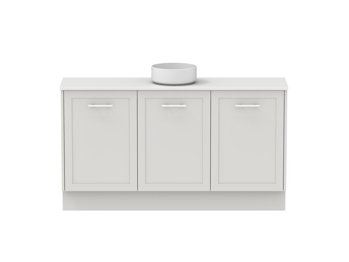 Hero - Kado Lux Ensuite All Door 1500mm Floor Mount Centre Basin 20mm Top