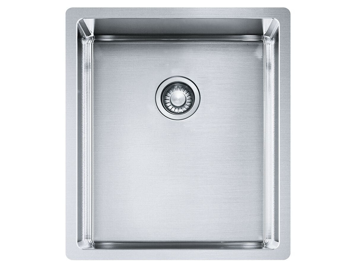 Franke Bow BXX210-36 Single Bowl Inset-Undermount-Flushmount Sink Pack Stainless Steel