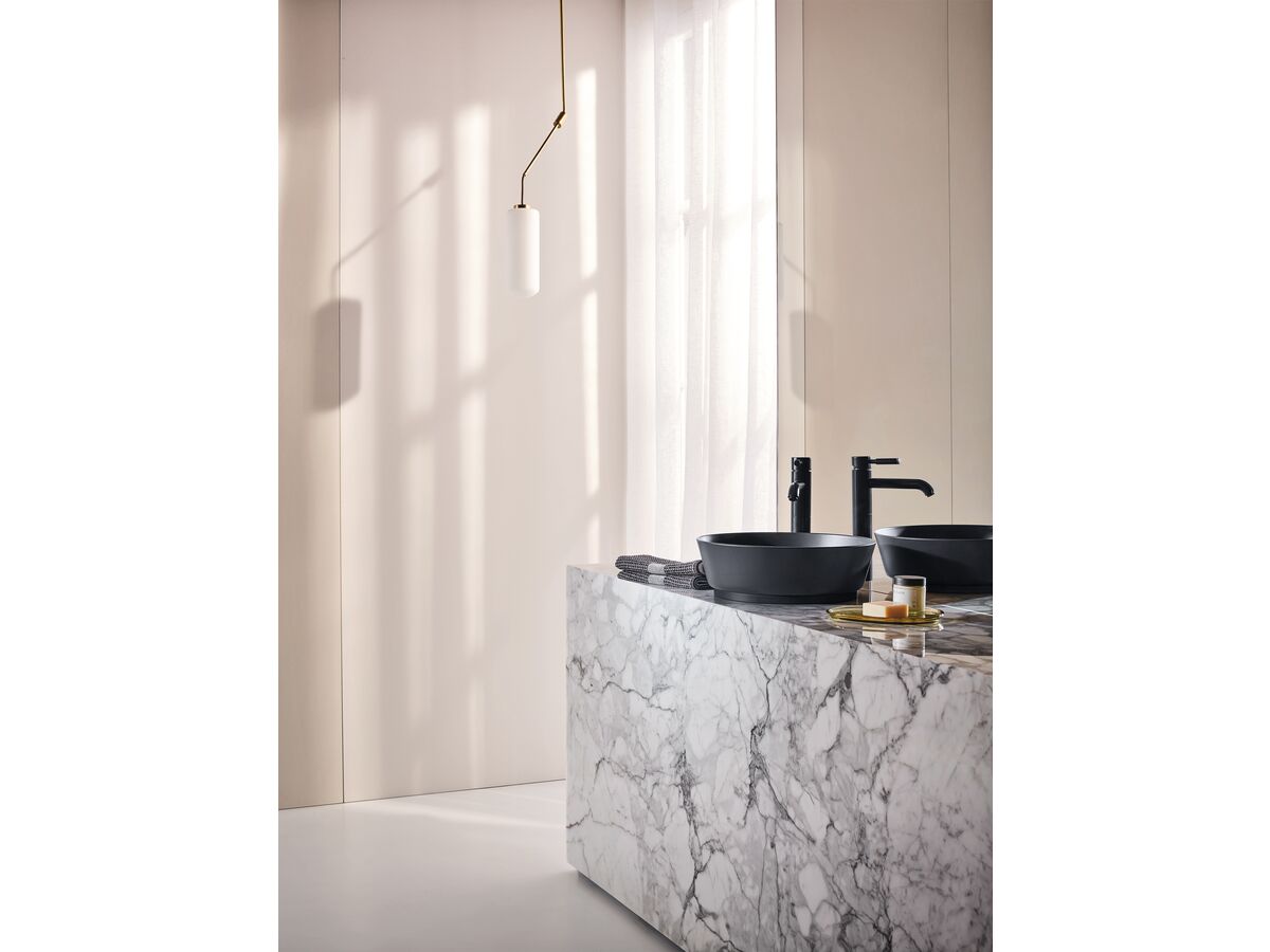 Alape Scopio Counter Basin 375mm Matte Black