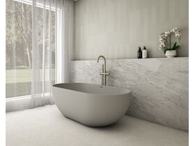 In Situ - Omvivo Villa Freestanding Bath 1725 x 820mm Cove Grey