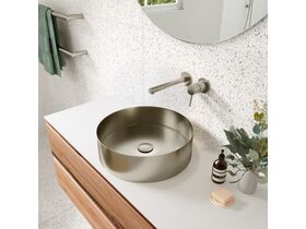 Mizu Drift Basin Scene Brushed Nickel