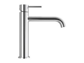 Supporting Image - Mizu Drift Medium Height Basin Mixer Curved Spout Chrome (6 Star) Lead Free