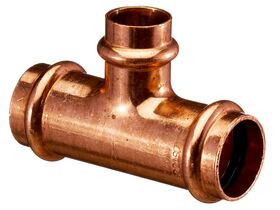 >B< Press Water Reducing Tee 25mm x 25mm x 20mm