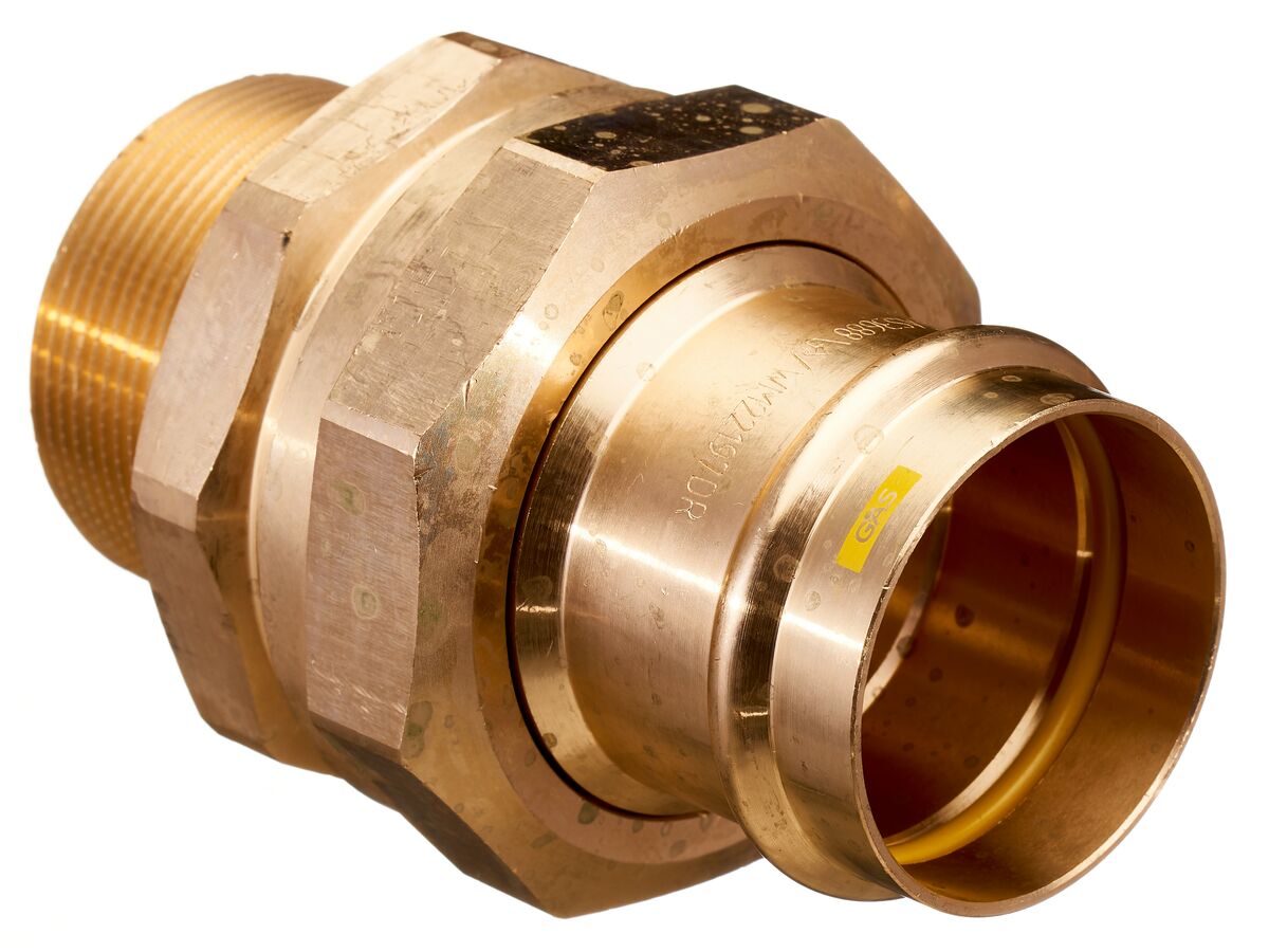 >B< Press Gas Male Union 50mm x 2" BSP