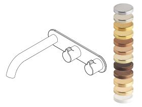Hero - Faucet Strommen Vara Fin Wall Basin / Bath Hostess Tap System Right Hand 150mm Specialty Finish (6 Star) Lead Free