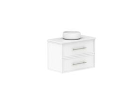 Supporting Image - Kado Lux Ensuite All Drawer Twin 750mm Wall Hung Centre Basin 20mm Top Shaker