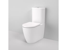 In Situ - Caroma Forma II Cleanflush Close Coupled Back to Wall Back Inlet Toilet Suite with Soft Close Quick Release Seat Matte White (4 Star)