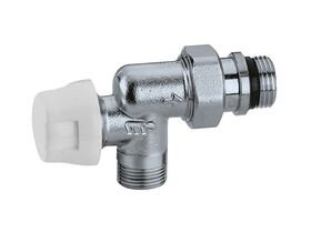 Caleffi Thermostatic Radiator Valve Reverse Right Angle Male 1/2"