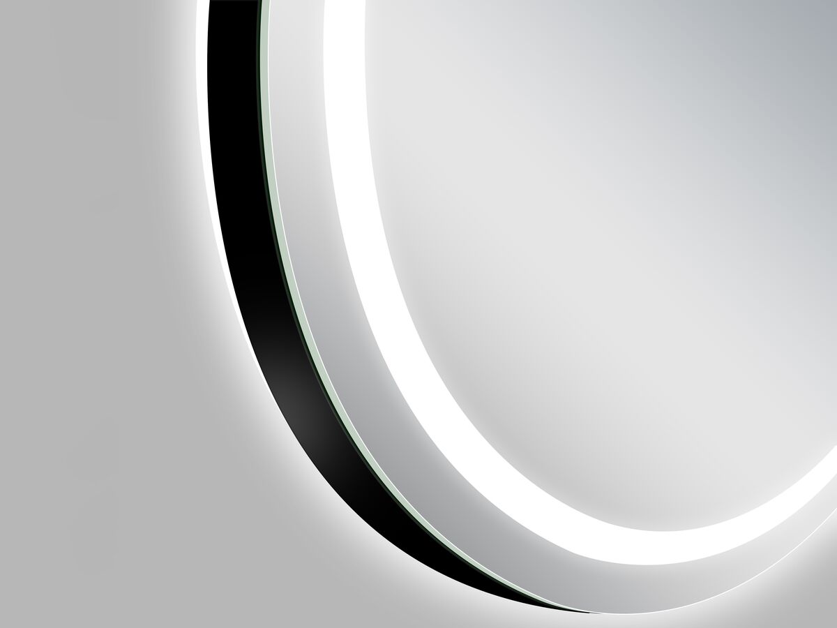 Supporting Image 5 - Kado Aspect Round Veil LED Mirror 600mm