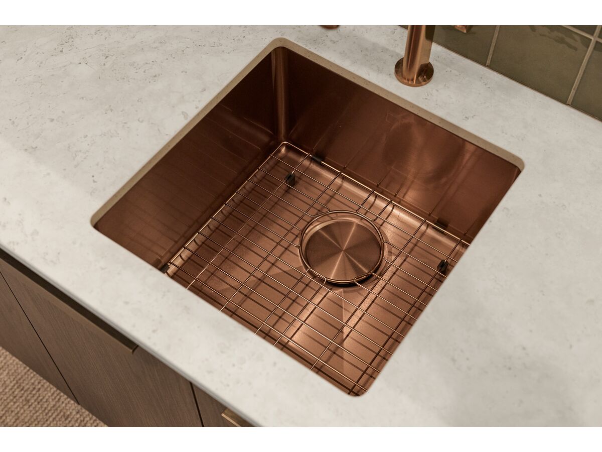 In Situ - Memo Zenna Single Bowl Sink Stainless Steel Nanoplated Bronze